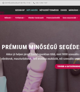 Intimwebshop - Budapest XIII. - kép 777670